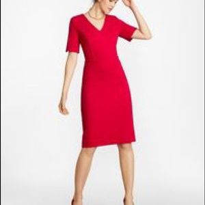 Brooks brothers red pointe sheath dress size 12